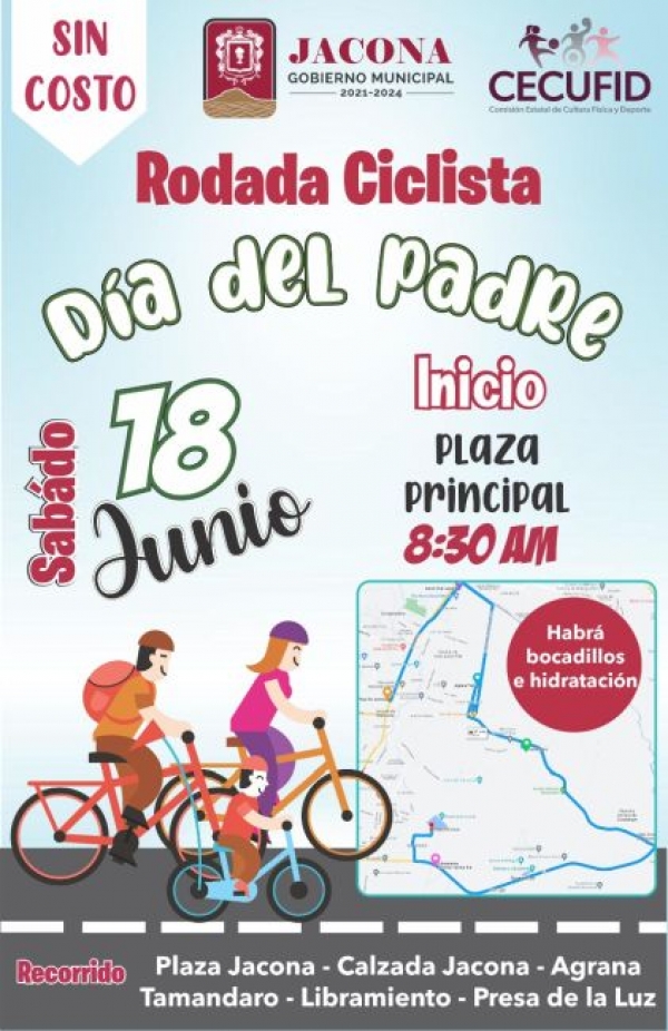 Gran Rodada Ciclistas del Día del Padre