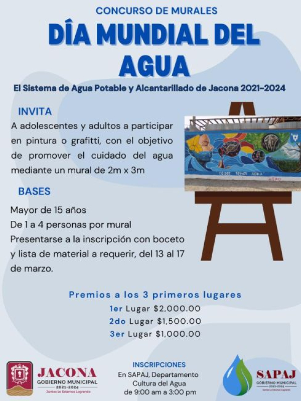 SAPA Jacona invita a Concurso de Murales