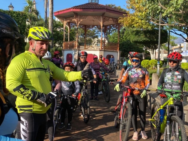 Gracias a la participación de decenas de personas en la Rodada Ciclista “Día del Padre”