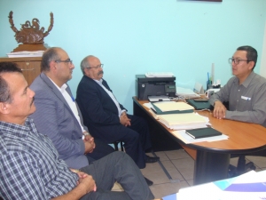 Delegados del Instituto Federal de Defensoría Pública visitan a autoridades de Jacona