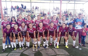 Equipos campeones en el Torneo de Fútbol Rápido Jacona